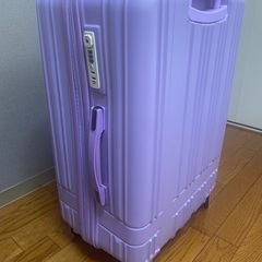 スーツケース(紫)：受け渡し希望[上新庄]
