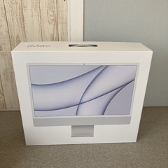 iMac 24インチの空箱／シルバー