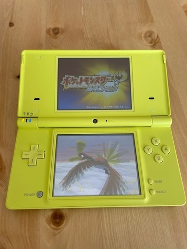 Nintendo Dsi ライムグリーン ポケットモンスター ハートゴールド Ken 熊本のポータブルゲーム ニンテンドーds 3ds の中古あげます 譲ります ジモティーで不用品の処分