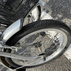 ◆③走行確認済/BRIDGESTONE/ブリジストン/minna/大人用三輪車/スイング無し/ミンナ/自転車/前二輪