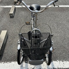 ◆③走行確認済/BRIDGESTONE/ブリジストン/minna/大人用三輪車/スイング無し/ミンナ/自転車/前二輪