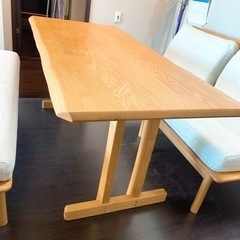 ニトリ　ダイニングテーブルソファセット