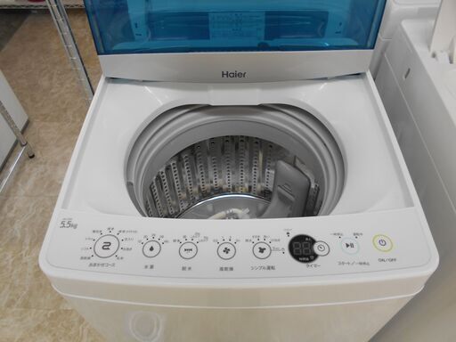 Haier　洗濯機JW-C55A 2017年製　5.5ｋｇ