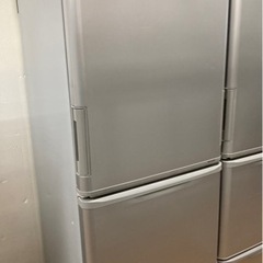 シャープ 3ドア冷蔵庫 350L どっちもドア 2015年製 中古