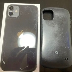 iPhone11 人気のブラック 256GB iFaceカバー付き‼️
