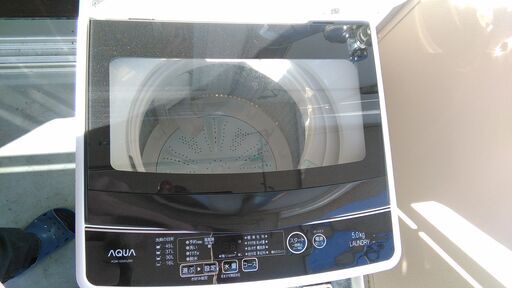 中古 アクア AQUA　洗濯機 AQW-G50HJ(W)