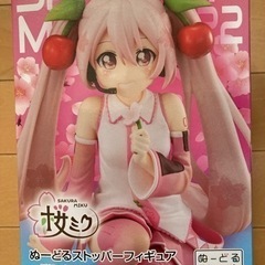 桜ミク2022 ぬーどるストッパーフィギュア