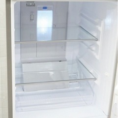 【終了】シャープ ガラスドア冷蔵庫 美品137L除菌プラズマクラスター SJ-GD14D-C メタリックベージュ