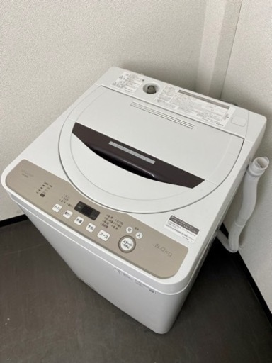 激安 2020年製 限定大セール‼️SHARP 6キロ 洗濯機ES-GE6D-T