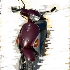 スズキ レッツ4 原付 50cc CA45A 茶色