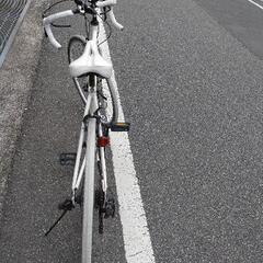 【ネット決済】ロードバイク　白色