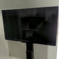 FUNAI 24型液晶カラーテレビ　FL-24H1010 2020年製　壁掛けテレビ台付