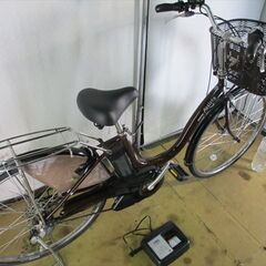 B794☆整備済み 中古電動自転車☆BS アシスタ ブラウン 8.7Ah 