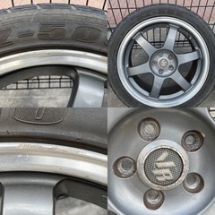 希少RAYS LE 37 4本セット 鍛造 7.5J × 17 PCD 100 5H +