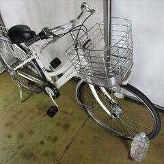 B801　限定特価　整備済み★ブリヂストン　アルベルトロイヤル　ホワイト★ 中古自転車 【26インチ 】