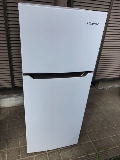 kz123030 Hisense ハイセンス ノンフロン冷凍冷蔵庫 HR-B12C 2ドア 120L 2020年製 現状品