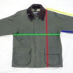 Barbour BEDALE オイルドジャケット C40 102CM 3ワラント バブアー ビデイル カーキー イングランド製 札幌市手稲区