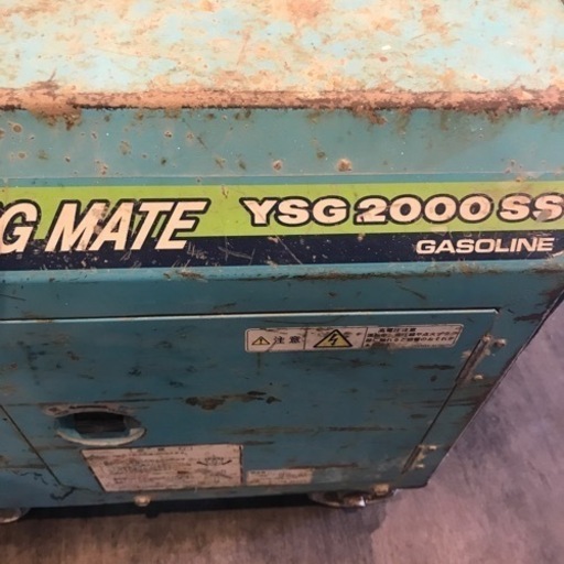 中古】ヤンマー 発電機 YSG-2000SS