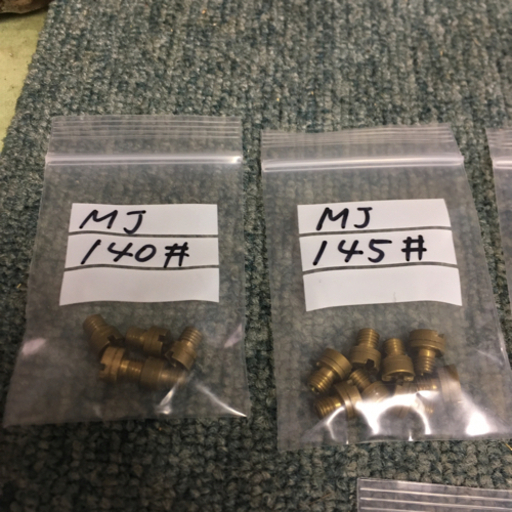 ソレックス44 ジェット(エアー、メイン、パイロット)ビジェタイプに  