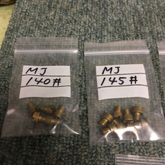 ソレックス44  ジェット(エアー、メイン、パイロット)ビジェタイプに。サニトラ、510ブル、KP、A12 A14 A15 4K L14 L18など