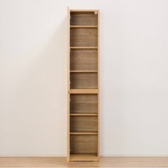 壁面収納キャビネット(ポルテ 40DD-L LBR) ニトリ