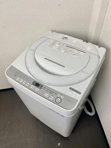 【同梱不可】 激安 2020年製 限定大セール‼️SHARP 7キロ 洗濯機ES-GE7D-W 洗濯機