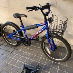 子供用自転車　補助輪付　18インチ