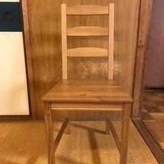 IKEA JOKKMOKK 木製の椅子　2脚