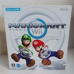 wii　マリオカートWii　+　wiiハンドル