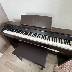 [美品]電子ピアノ privia CASIO px-760 椅子付き