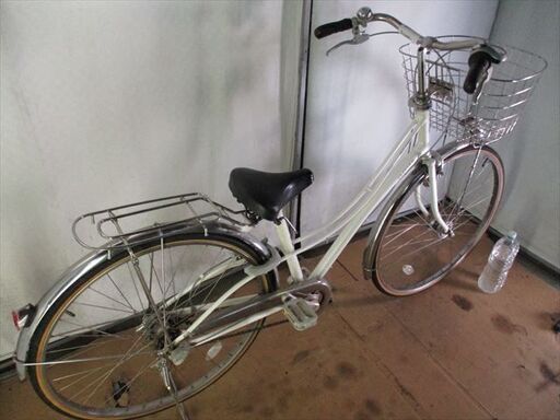 B809 限定特価 整備済み☆ブリヂストン ロココ ホワイト☆ 中古自転車 