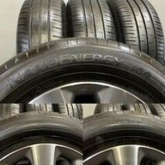 【TOYO NANOENERGY J64 195/65R15】夏タイヤ【トヨタ純正ホイール 15インチ6J5HPCD100+45】プリウス カルディナ ウィッシュ等 (VTM515) クレジットカード QRコード決済可能