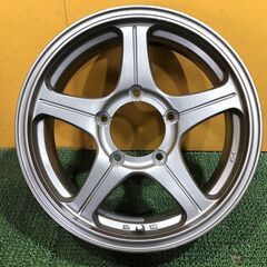 【早い物勝ち】No.731　16インチホイール　ジムニーなど　16×5.5JJ　+22　5穴 　PCD139.7　4本セット