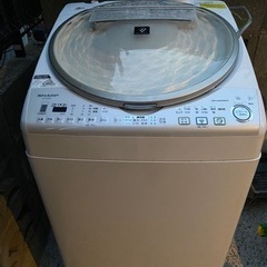 【ネット決済】SHARP 洗濯機 乾燥機 2012年 9kg