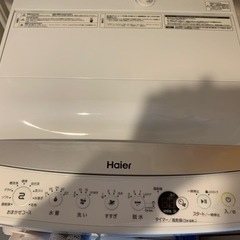 3/27まで　Haier全自動電気洗濯機　JW-E70CE