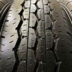 新車外し BS RD-613 STEEL 195/80R15 107/105L LT 15インチ 夏タイヤ 4本 2018年製 ハイエース キャラバン等　(TG711)クレジットカード QRコード決済可能