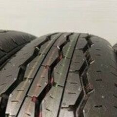 新車外し BS RD-613 STEEL 195/80R15 107/105L LT 15インチ 夏タイヤ 4本 2018年製 ハイエース キャラバン等　(TG711)クレジットカード QRコード決済可能