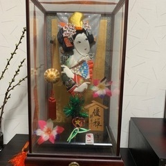 日本人形　　押し絵雛
