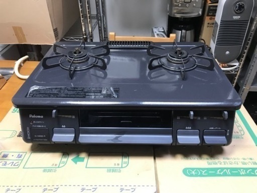 【清掃済】リンナイ 　都市ガス　ガステーブル　IC-N86B-R