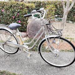 （ありがとうございました）サンヨー電気自転車　26インチ　わりと綺麗