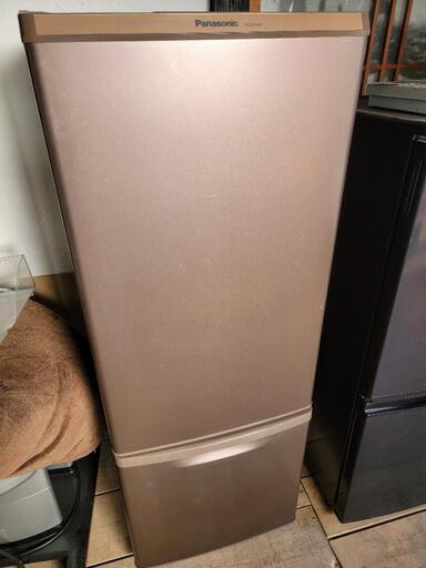 パナソニック 2ドア 冷凍冷蔵庫 2015年式 168L 動作確認済