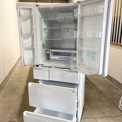 売切れました?美品 パナソニック 6ドア冷蔵庫 501L 大容量 NR-F511PV-W