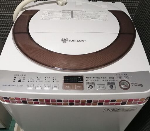 大阪市　SHARP 洗濯機　2014年製