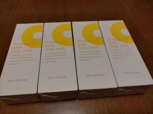 【未使用品】パイナップル豆乳除毛クリーム