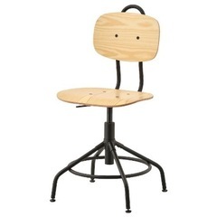 【極美品】IKEA 椅子　昇降可能KULLABERG クッラベリ