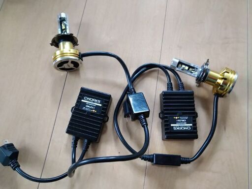 HID屋 H4 LEDヘッドライト 12V 2本1セット Sシリーズ cworks（ｼｰﾜｰｸｽ）