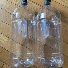 潮干狩りに便利な4リットル焼酎の空きペットボトル