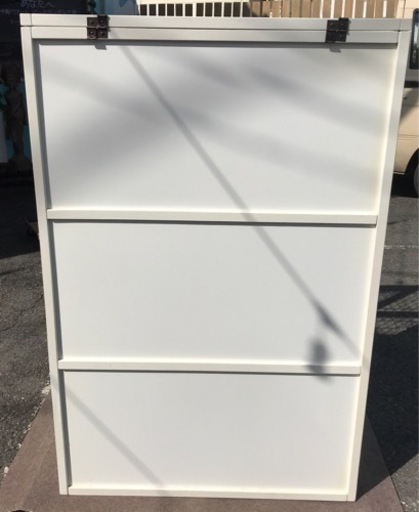 ▽△廃盤！ナチュラルワン▽△猫用 三段ウッドケージ ホワイト 犬 ペット