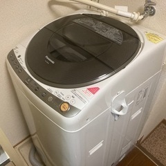 【引き取り限定】パナソニック洗濯乾燥機8kg