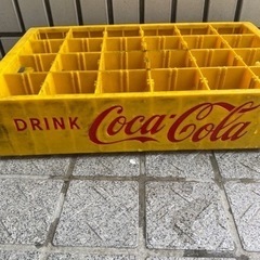コカコーラ　瓶ケース　コンテナ